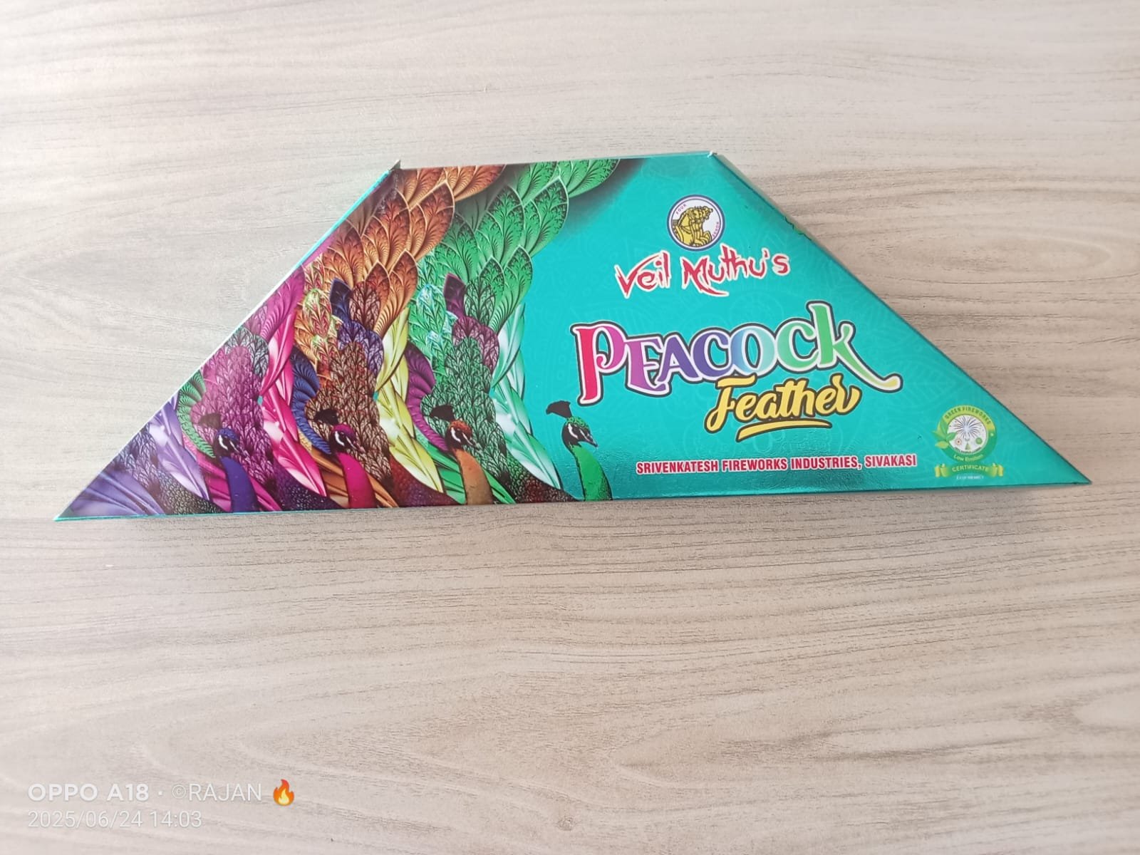 Magic peacock